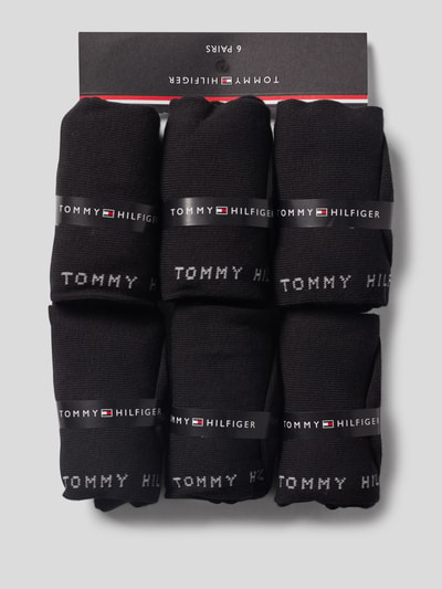 Kup Online Tommy Hilfiger Skarpetki Stopki Z Wyhaftowanym Logo W Zestawie Szt Czarny