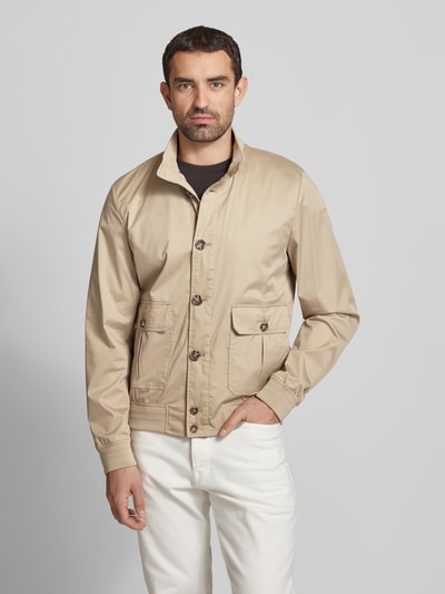 Geox Jacke mit Stehkragen Beige 4