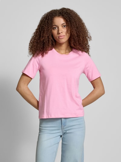 Only Regular Fit T-Shirt aus reiner Baumwolle Modell 'ONLY' Rosa 4