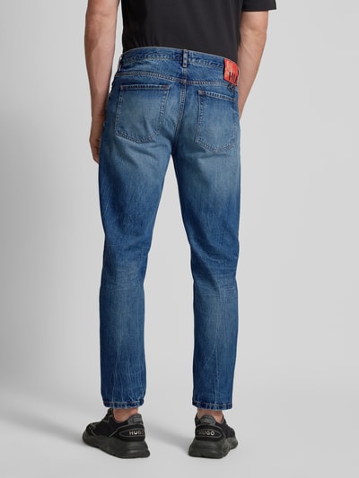 HUGO Tapered Fit Jeans im 5-Pocket-Design Modell '634' Hellblau 5
