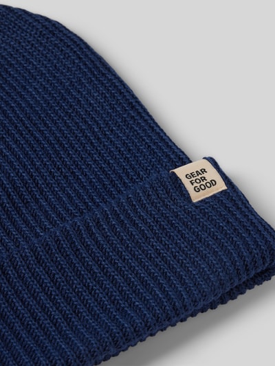 Cotopaxi Czapka beanie z detalem z logo Granatowy 2