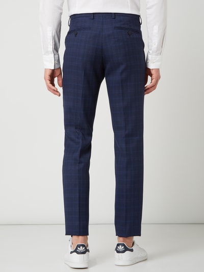 Montego Pantalon met viscose en rechte pasvorm Marineblauw - 5