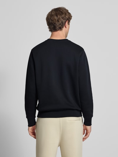 Nike Sweatshirt mit Label-Stitching und Rundhalsausschnitt Black 5