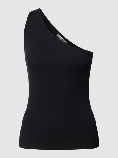 Drykorn Tanktop mit One-Shoulder-Träger Modell 'GALILA' Black 2