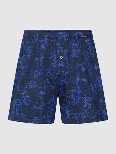 Schiesser Boxershort met labeldetail in een set van 2 stuks Donkerblauw - 2