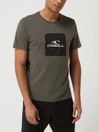 ONeill T-shirt o kroju regular fit z bawełny  Oliwkowy 4