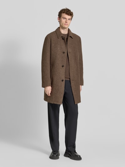 MCNEAL Regular Fit Kurzmantel mit Woll-Anteil Hazel 1