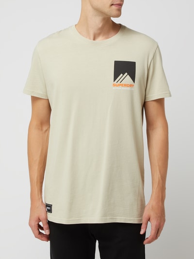 Superdry T-Shirt aus Baumwolle  Offwhite 4