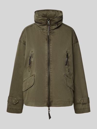 Blonde No. 8 Parka mit überschnittenen Schultern Khaki 2
