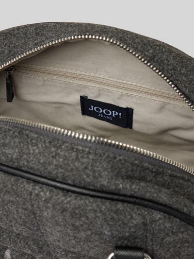 JOOP! Jeans Handtasche mit Label-Stitching Modell 'carina' Anthrazit 5