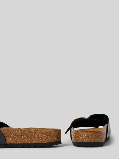 Birkenstock Sandalen van leer, model 'Catalina' Metallic zwart - 2