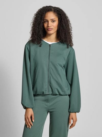 FREE/QUENT Kurtka w kroju regular fit z dodatkiem wiskozy Model 'Nanni' Zielony 4