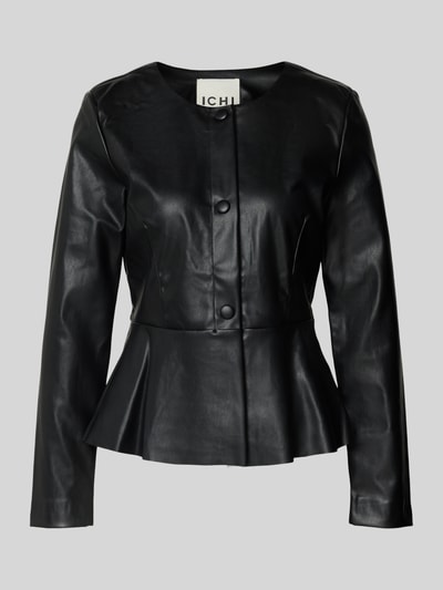 ICHI Żakiet z listwą z zatrzaskami model ‘ZOMA’ Czarny 2