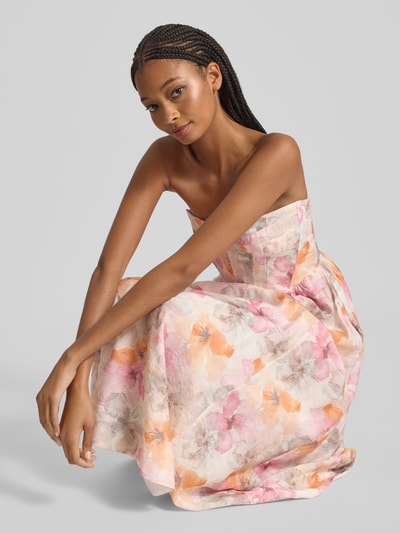 Bardot Abendkleid im Off-Shoulder-Look Modell 'LOLA' Orange 3