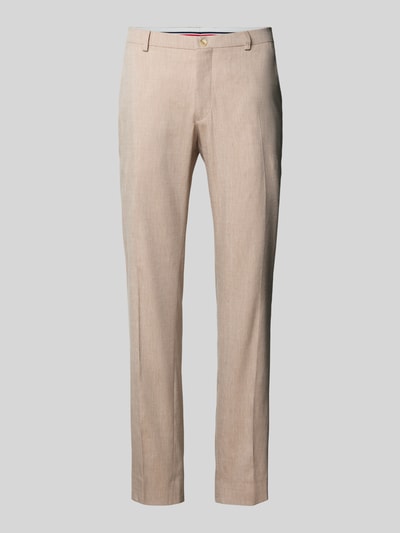 HECHTER PARIS Hose in unifarbenem Design Beige 2