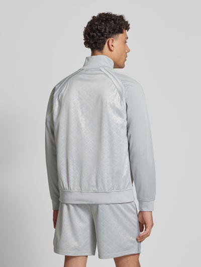 SERGIO TACCHINI Trainingsjacke mit Label-Stitching Modell 'GHIBLI' Hellgrau 5