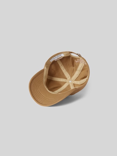 MAISON KITSUNE Basecap aus reiner Baumwolle Beige 3