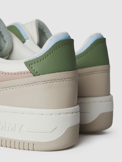 Tommy Jeans Sneaker im Colour-Blocking-Design Modell 'Pop Basket' Offwhite 3