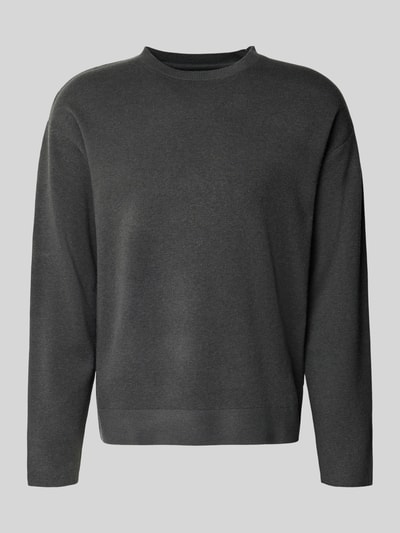 Jack & Jones Premium Gebreide pullover met ronde hals, model 'BRADFORT' Antraciet gemêleerd - 2