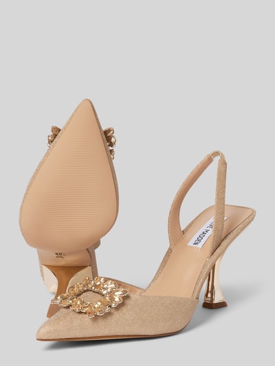 Steve Madden Pumps mit Ziersteinbesatz Modell 'NEALA' Gold 4