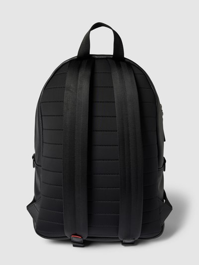 HUGO Rucksack mit Label-Patch Modell 'Ethon' Black 4