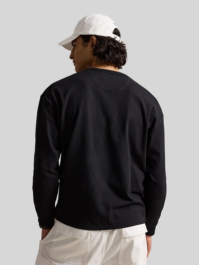 Polo Ralph Lauren relaxed fit shirt met lange mouwen van puur katoen Zwart - 5