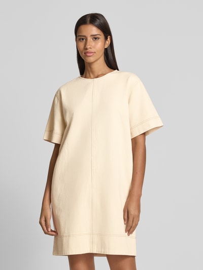 JAKE*S STUDIO WOMAN Minikleid mit Rundhalsausschnitt Offwhite 4