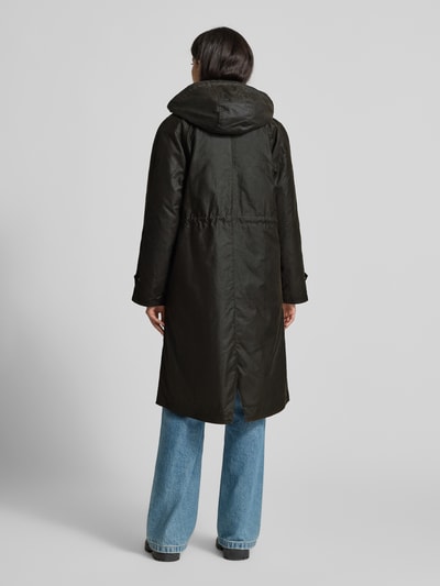 Barbour Regular Fit Wachsmantel aus reiner Baumwolle Modell 'LONG CANNICH' Oliv 5