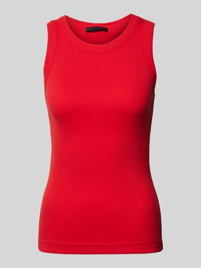 Drykorn Tanktop in Ripp-Optik Modell 'OLINA' Rot 2