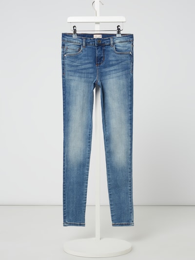 Only BCI skinny fit jeans met stretchgehalte  Jeansblauw - 1