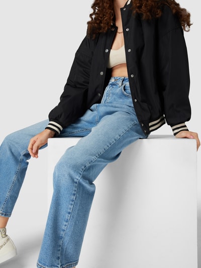 LTB High waist relaxed fit jeans met stretch, model 'Myla Zip' Bleu - 3