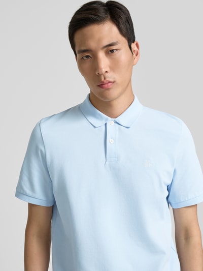 Marc O'Polo Regular Fit  Poloshirt aus reiner Baumwolle Bleu 3
