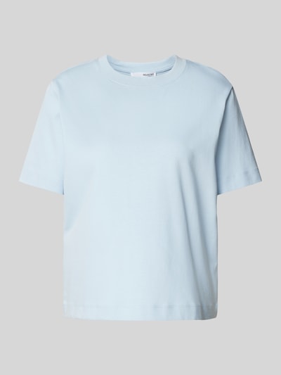 Selected Femme T-Shirt mit Rundhalsausschnitt Sky 2