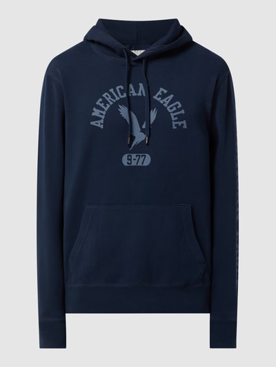 American Eagle Europe Hoodie mit Logo-Print  Marine 2