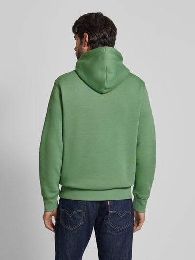 Gant Hoodie mit Label-Stitching Schilf 5