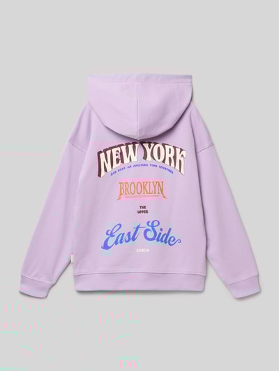 Garcia Hoodie mit Kapuze Lavender 3