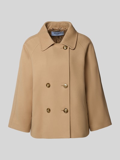 MORE & MORE Kurtka o kroju relaxed fit z dodatkiem wiskozy Camel 2