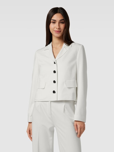 Marc Cain Blazer met reverskraag Offwhite - 4