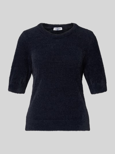 More & More Strickshirt mit Rundhalsausschnitt Marine 2