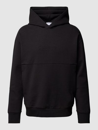 CK Calvin Klein Hoodie mit Logo-Print Modell 'COMFORT' Black 2