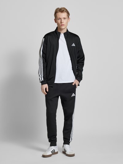 ADIDAS SPORTSWEAR Sweatjacke mit Logo-Stitching Black 1