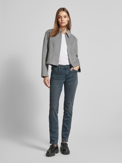 Tom Tailor Skinny Fit Jeans aus Baumwoll-Mix Modell 'ALEXA' Mittelgrau 1