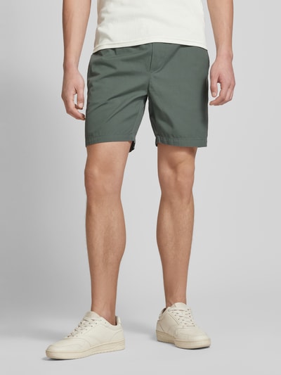 Only & Sons Sweatshorts met steekzakken opzij, model 'LINUS' Petrol - 4