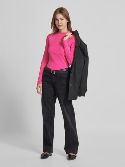 Christian Berg Woman Longsleeve mit Turtleneck Pink 1