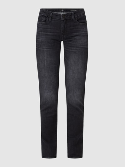 7 For All Mankind Slim fit jeans met stretch, model 'Pyper' Antraciet - 2