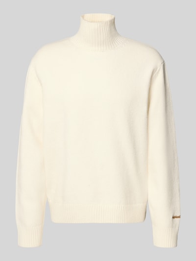 Jack & Jones Gebreide pullover met ribboorden, model 'NORREBRO'' Offwhite - 2