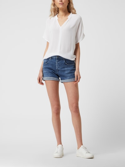 Replay Baggy Fit Jeansshorts mit Stretch-Anteil Modell 'Anyta' Blau 1