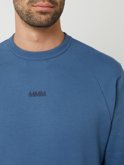 Matinique Sweatshirt aus Baumwollmischung Modell 'Logo' Bleu 3