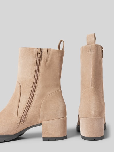 Högl Ankle Boots mit Zugschlaufe Taupe 2