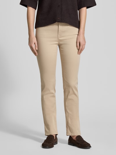 Brax Flared Fit Jeans mit Lyocell-Anteil Modell 'Mary' Beige 4